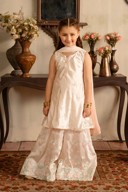 Embroidered Palazzo Set - Cougar Clothing