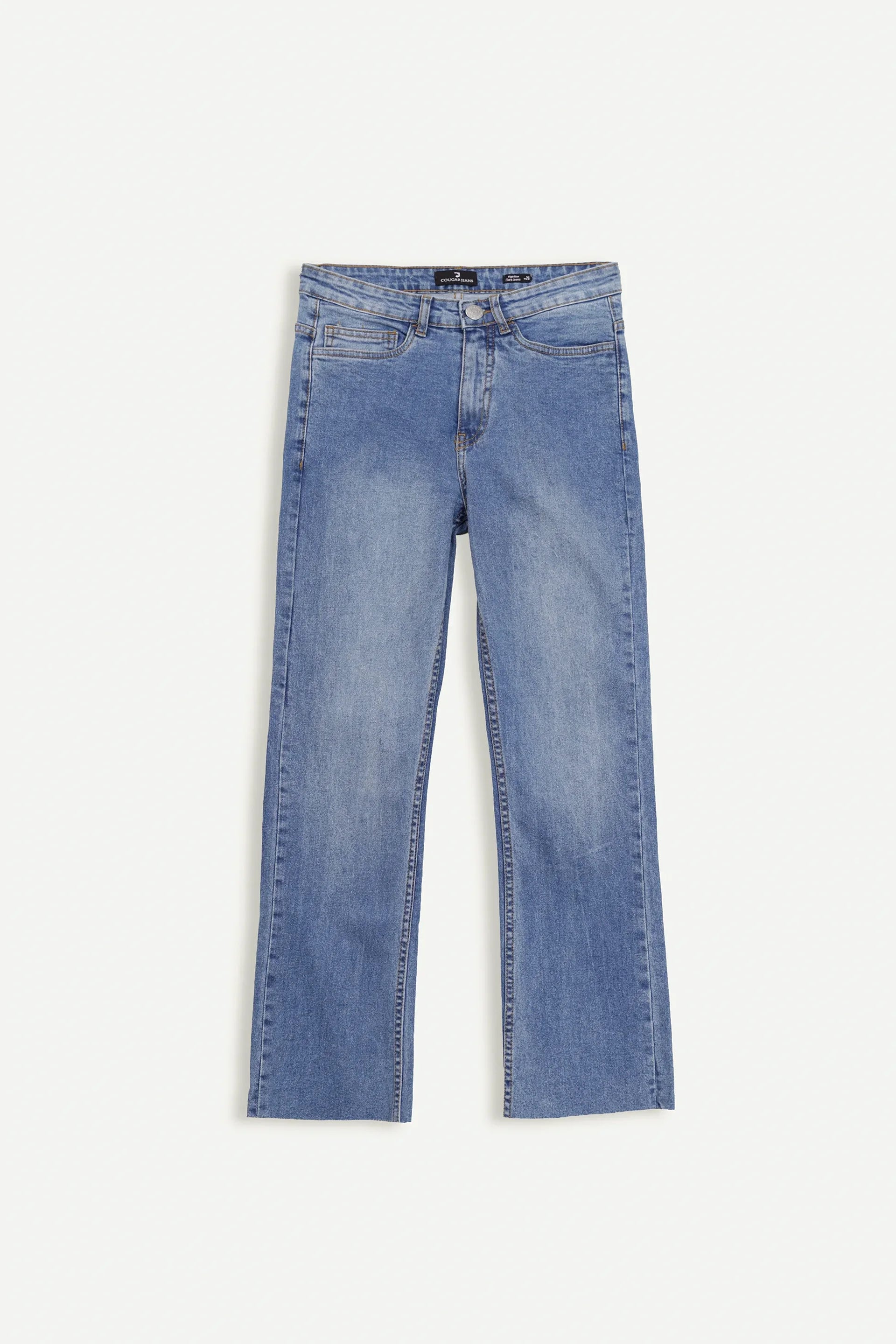 High Rise Flare Jeans - Cougar Clothing