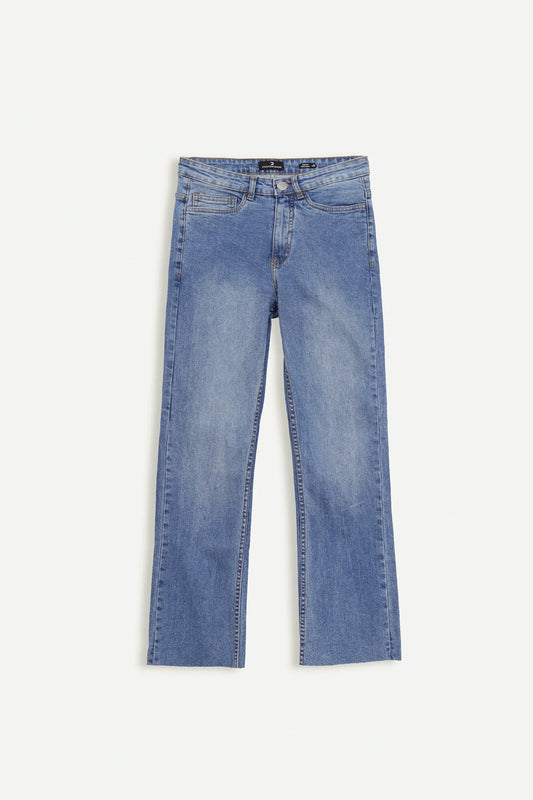 High Rise Flare Jeans - Cougar Clothing