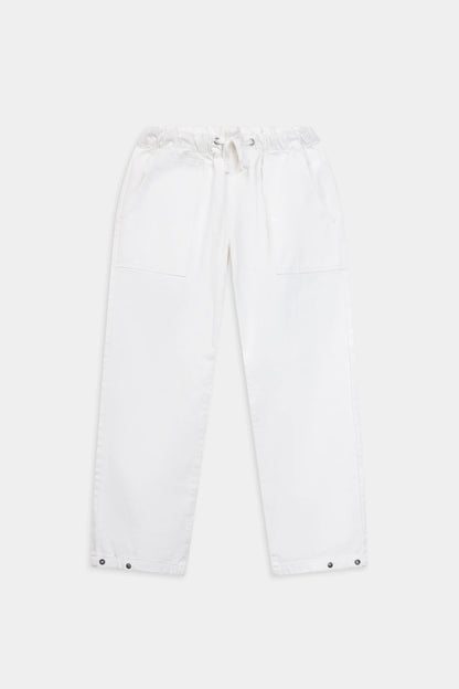 Wide Leg Jeans With Drawstring - Cougar Clothing
