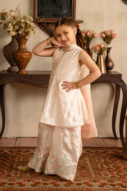 Embroidered Palazzo Set - Cougar Clothing