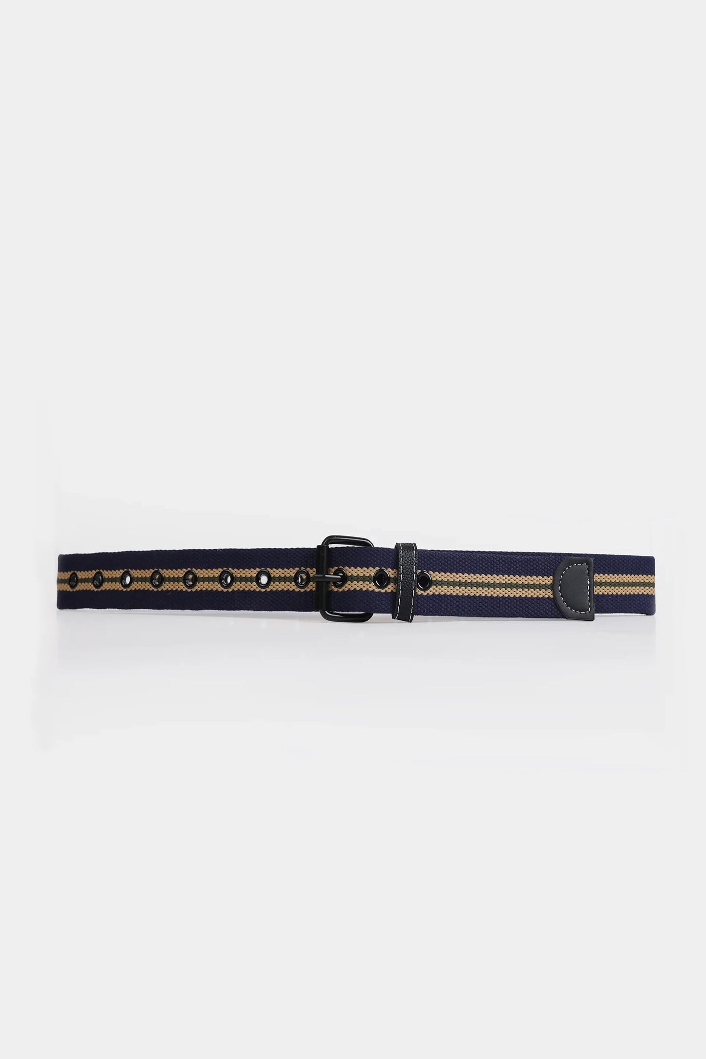 Double Striped Webbing Belt - Cougar Clothing