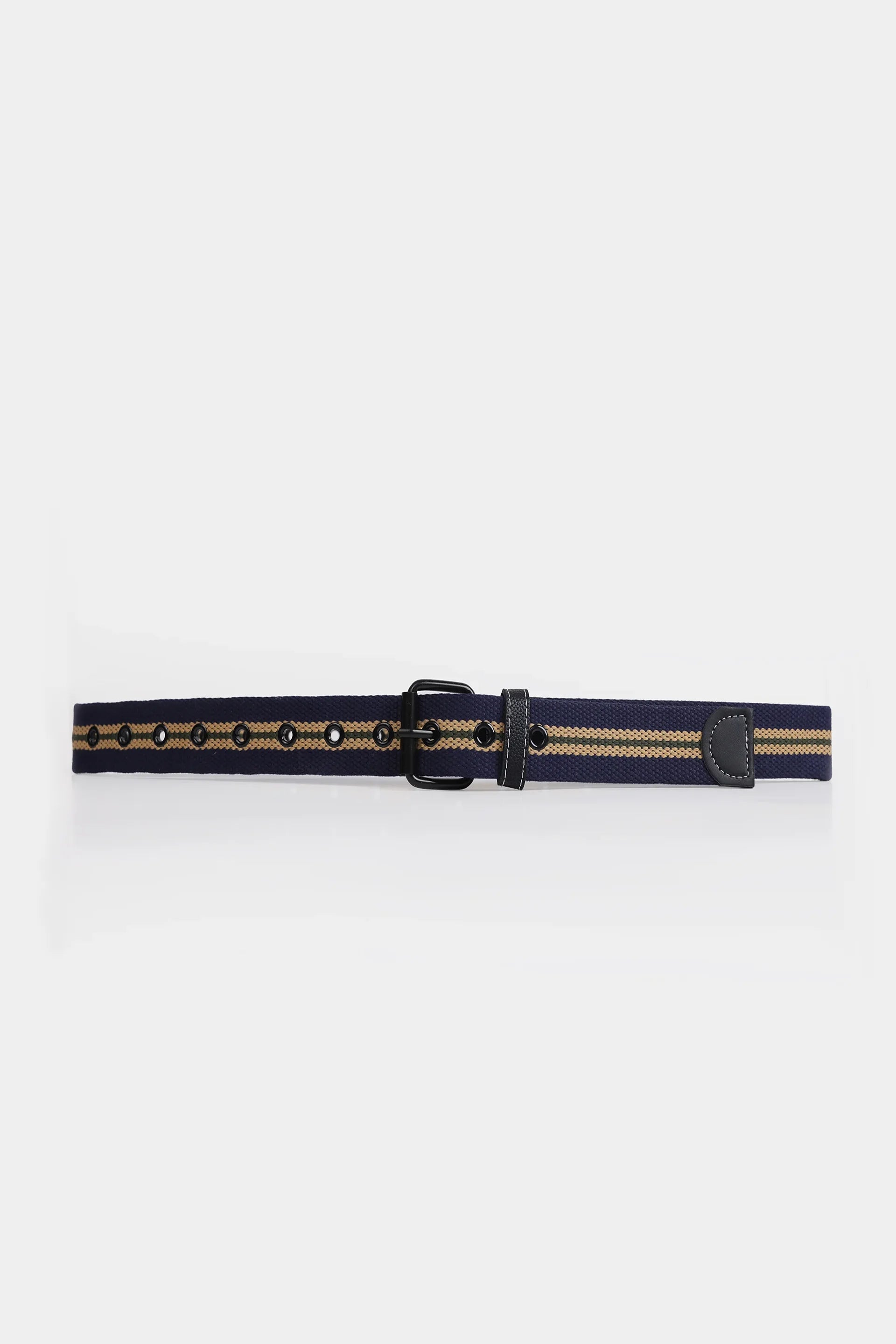 Double Striped Webbing Belt - Cougar Clothing