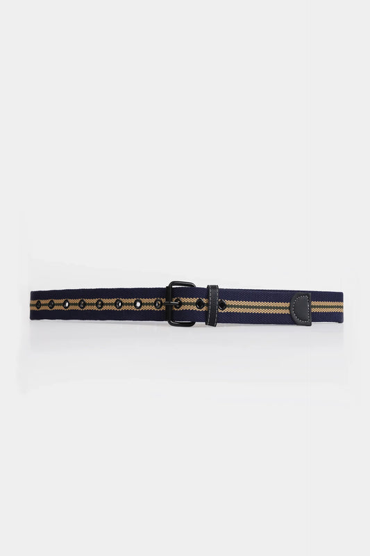 Double Striped Webbing Belt - Cougar Clothing