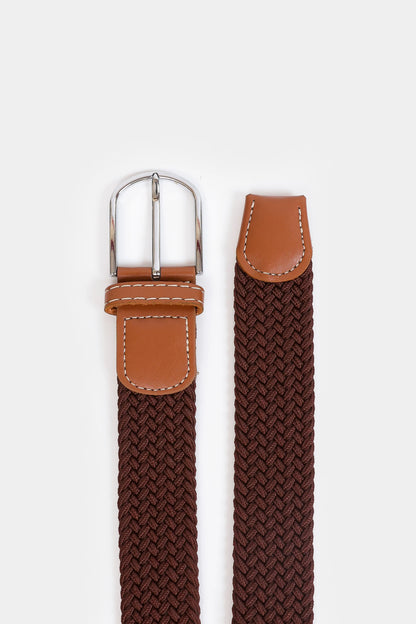Stretchable Braided Canvas Belt - Cougar Clothing