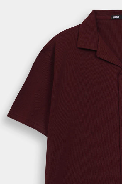 Relaxed Waffle Shirt - Cougar Clothing