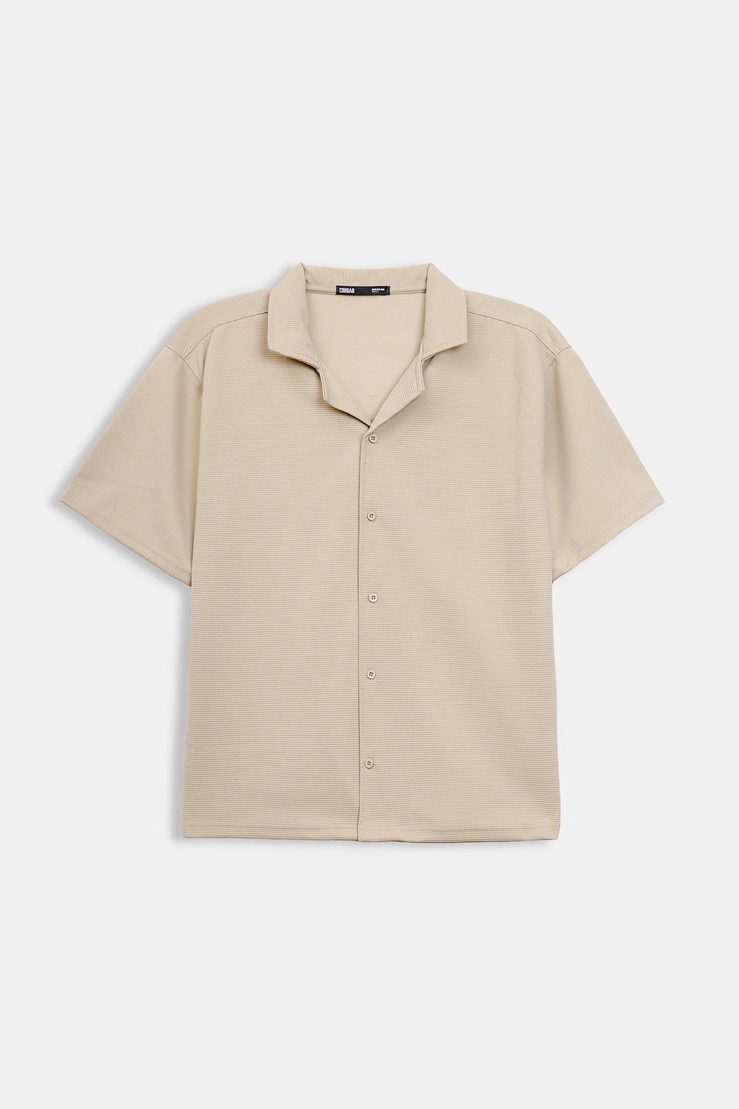 Boxy Ottoman Knit Shirt - Cougar Clothing