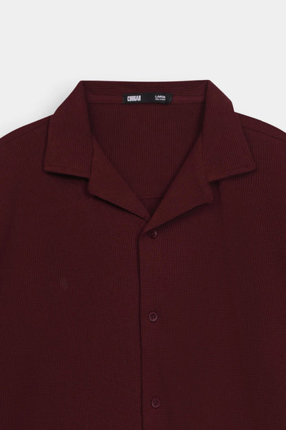 Relaxed Waffle Shirt - Cougar Clothing