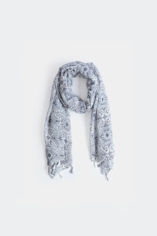 Floral Printed Scarf - Cougar Clothing