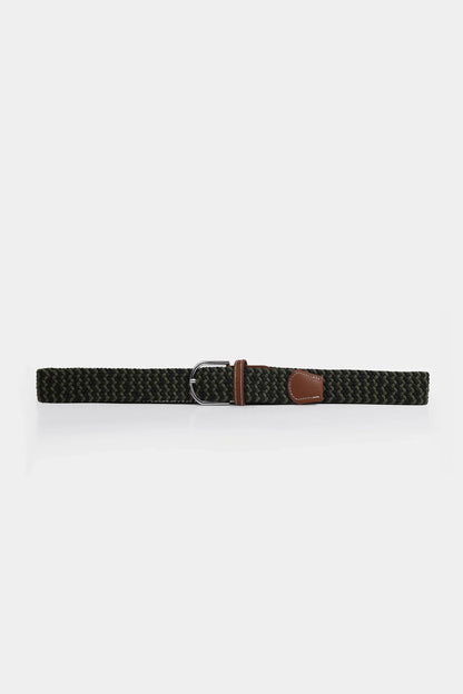 Two-Tone Braided Belt - Cougar Clothing