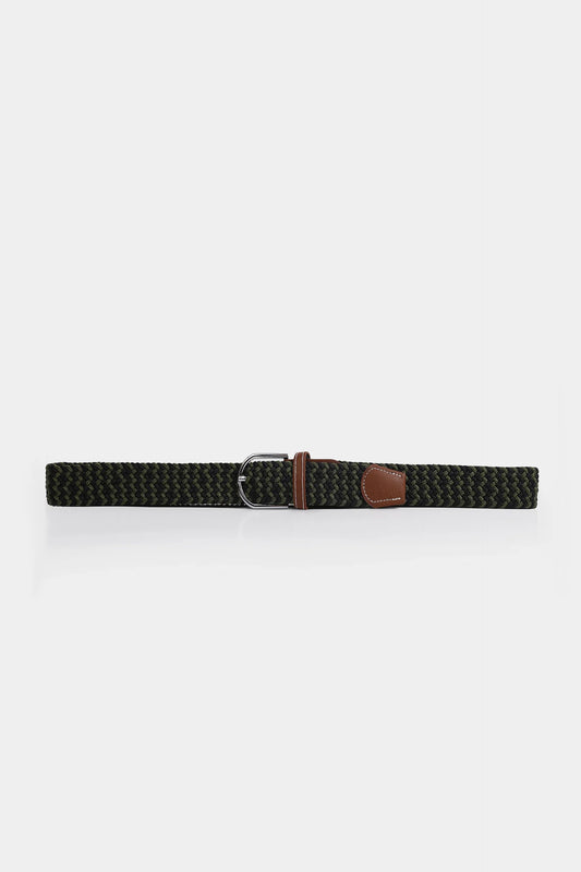 Two-Tone Braided Belt - Cougar Clothing