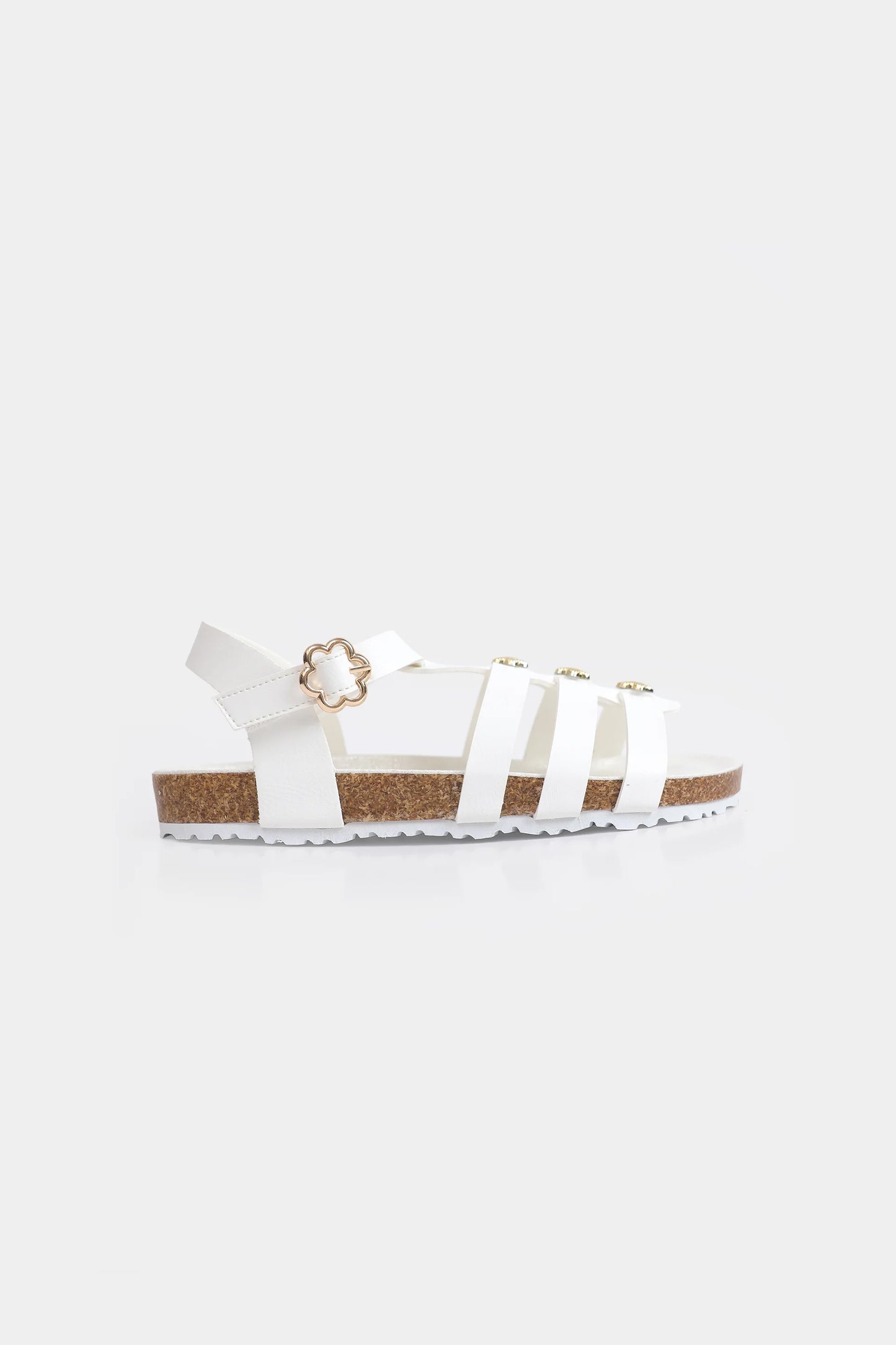 Studded Strappy Sandals - Cougar Clothing