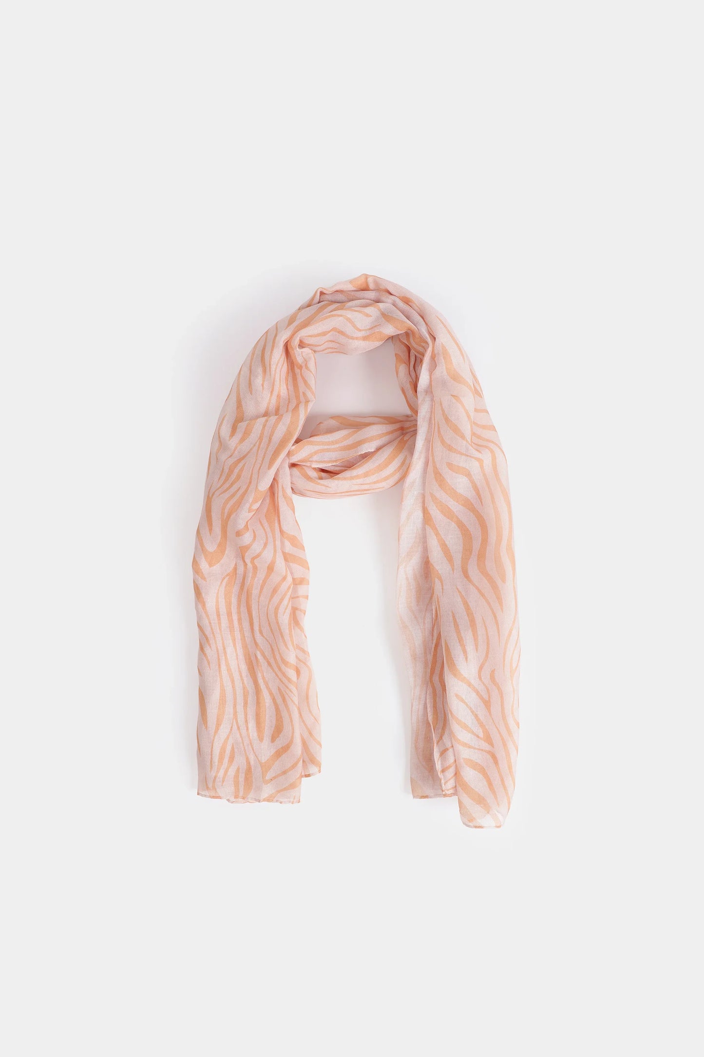 Wavy Printed Scarf - Cougar Clothing