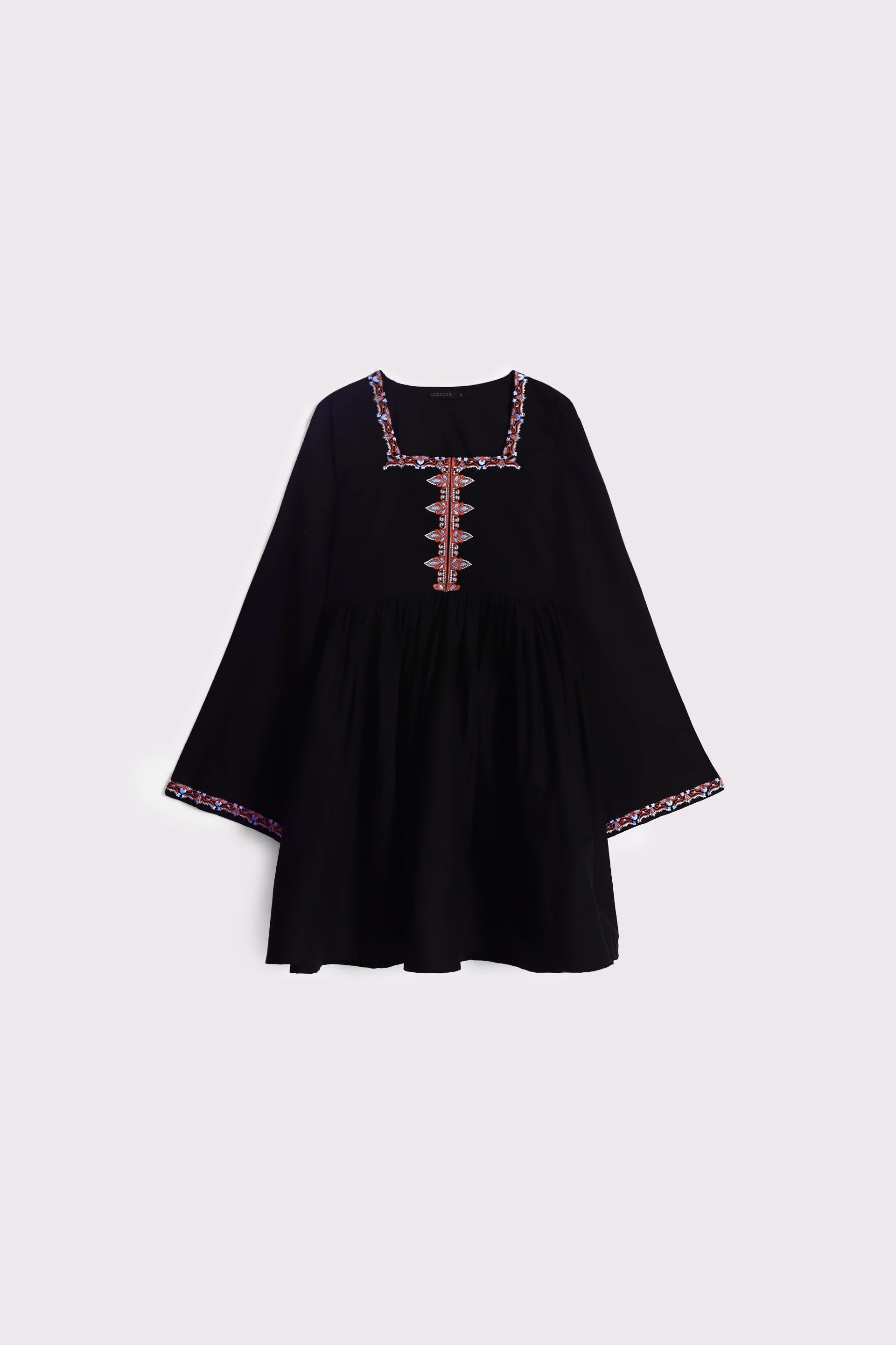 Boho Embroidered Tunic - Cougar Clothing