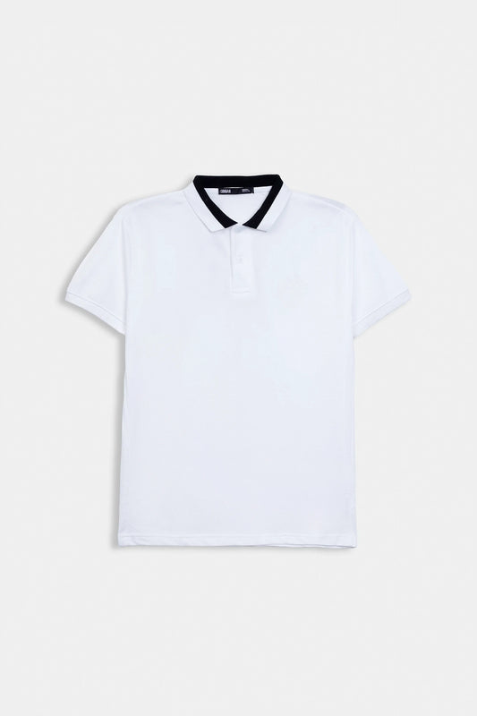 Tipped Pique Polo - Cougar Clothing