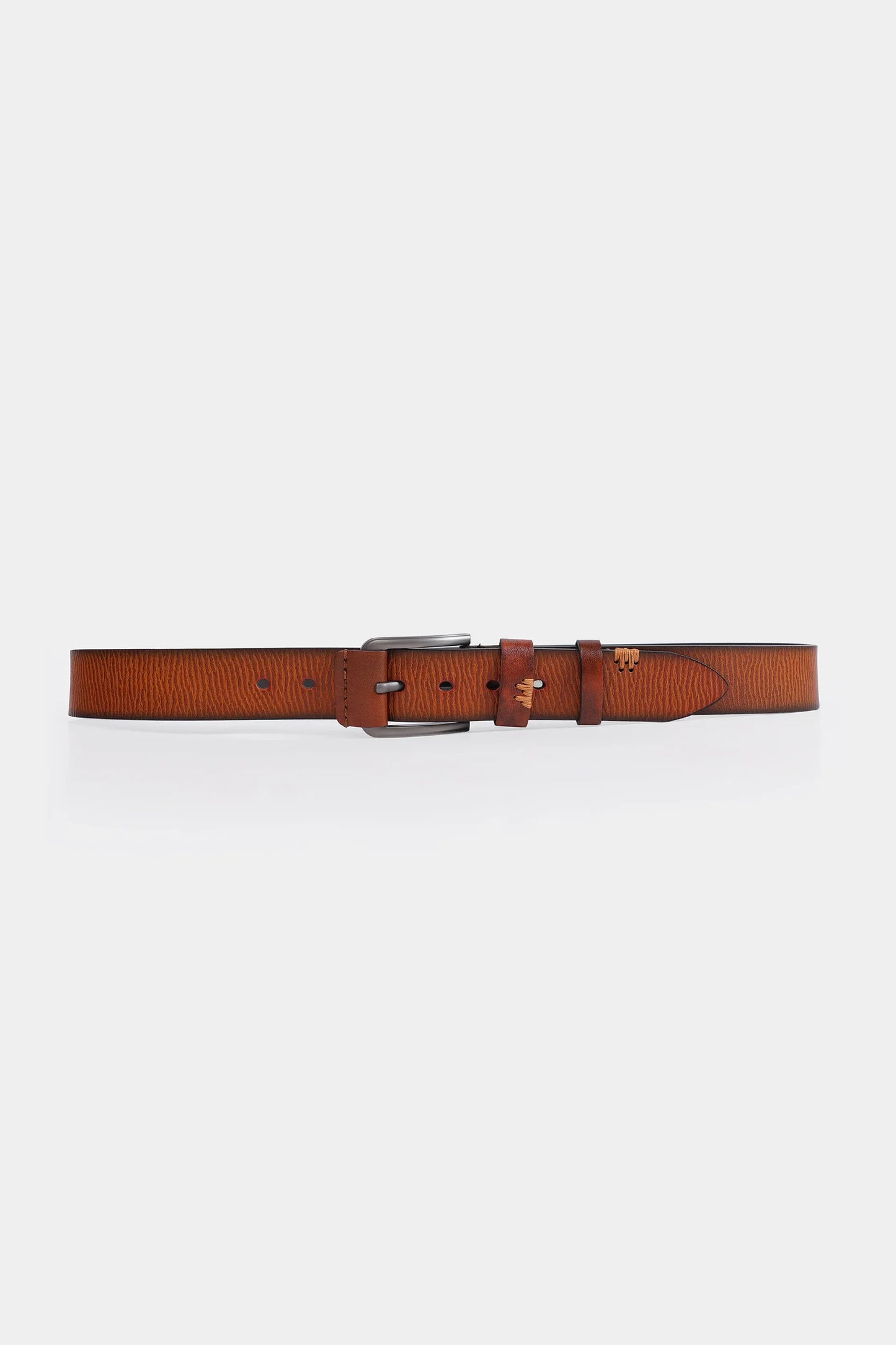 Textured Leather Belt - Cougar Clothing