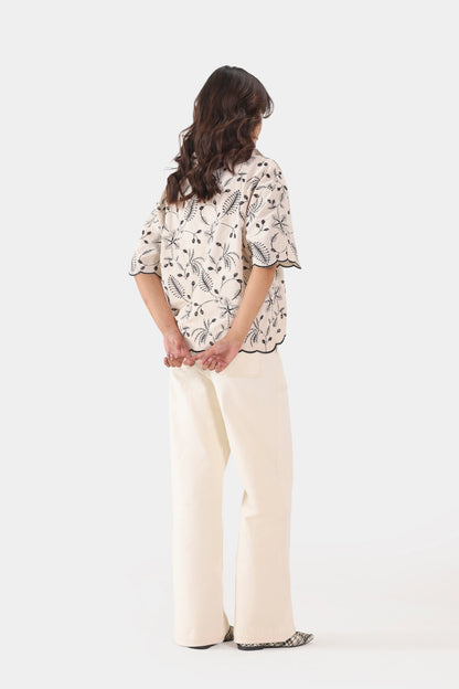 Embroidered Jacquard Shirt - Cougar Clothing