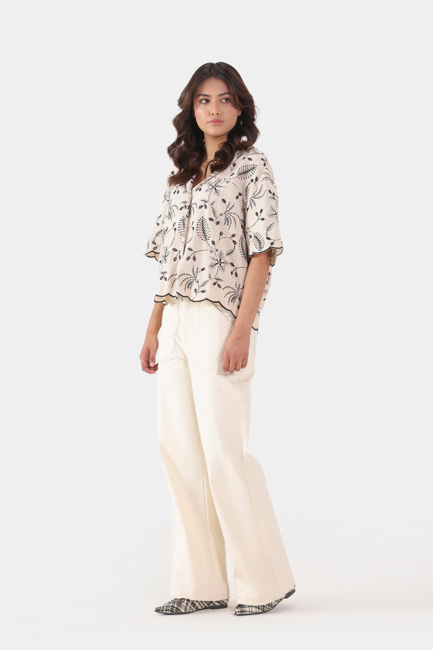 Embroidered Jacquard Shirt - Cougar Clothing