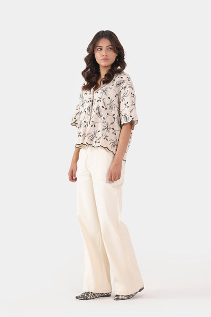 Embroidered Jacquard Shirt - Cougar Clothing