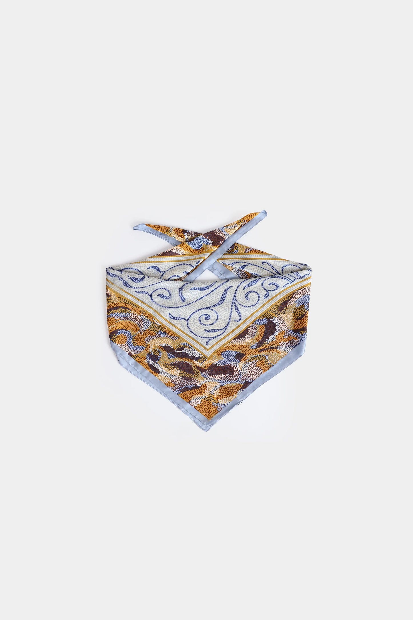 Printed Silk Scarf - Cougar Clothing