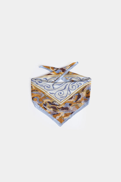 Printed Silk Scarf - Cougar Clothing