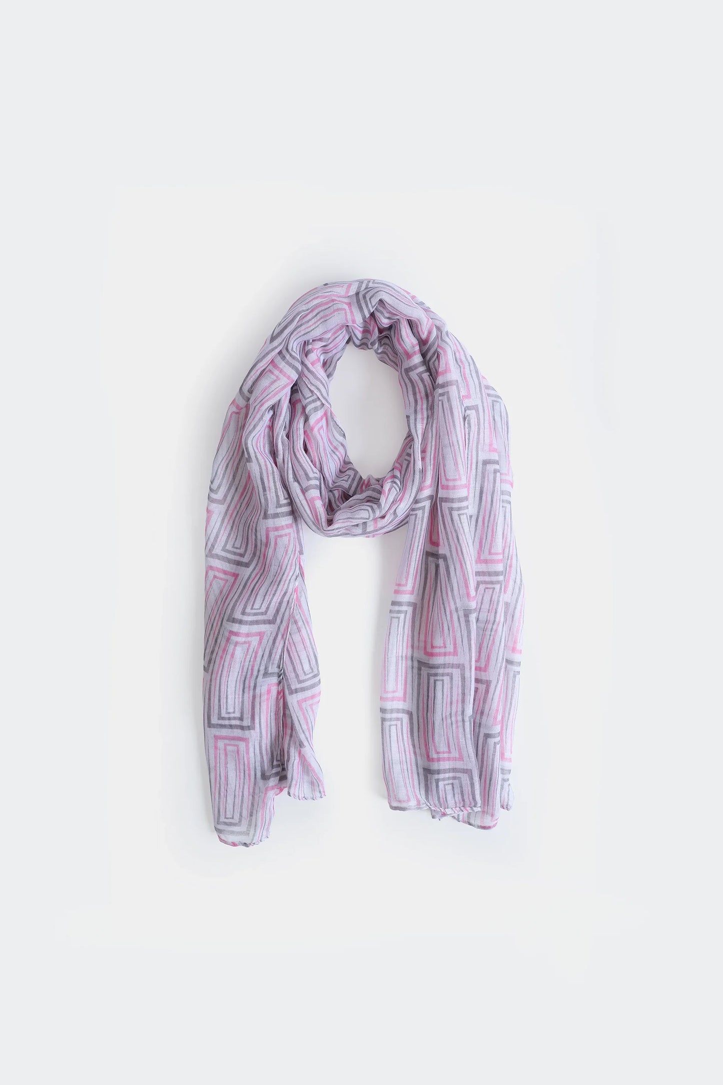 Square Print Scarf - Cougar Clothing