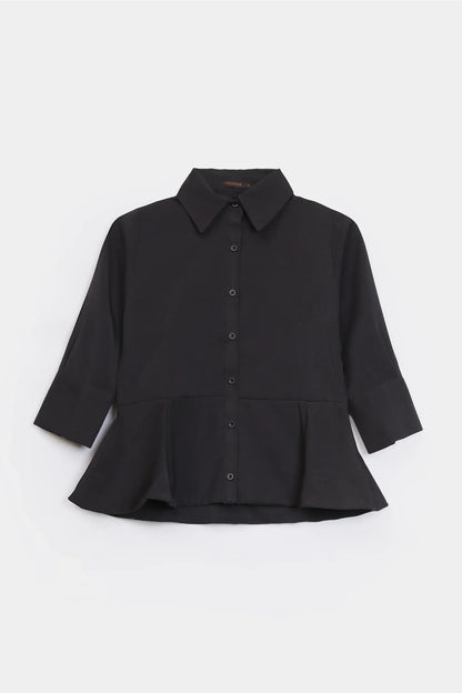 Peplum Shirt - Cougar Clothing