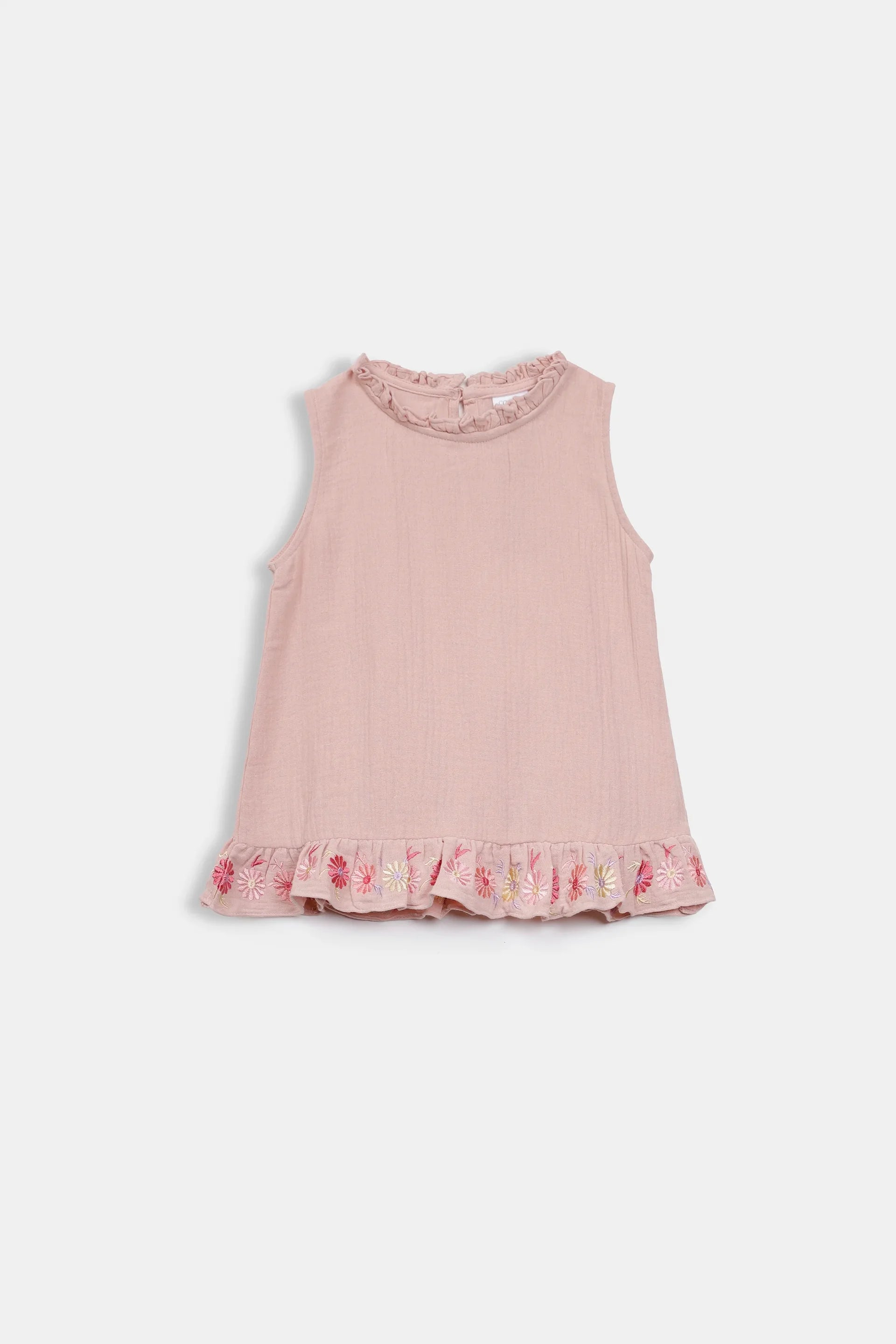 Muslin Embroidered Blouse - Cougar Clothing