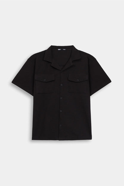 Pleated Jersey Shirt - Cougar Clothing