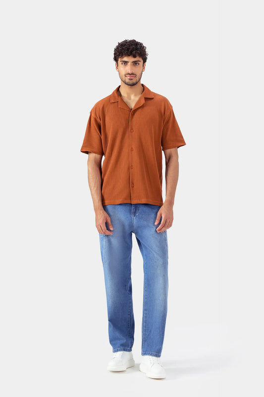 Relaxed Waffle Shirt - Cougar Clothing