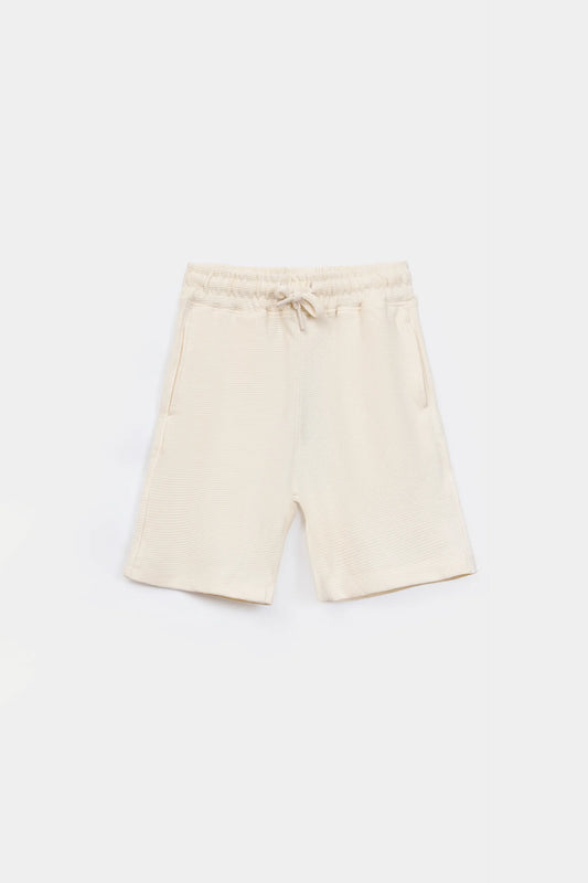 Ottoman-Knit Shorts - Cougar Clothing