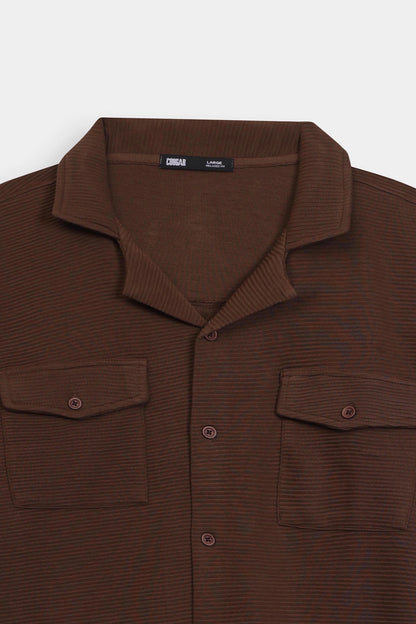 Pleated Jersey Shirt - Cougar Clothing