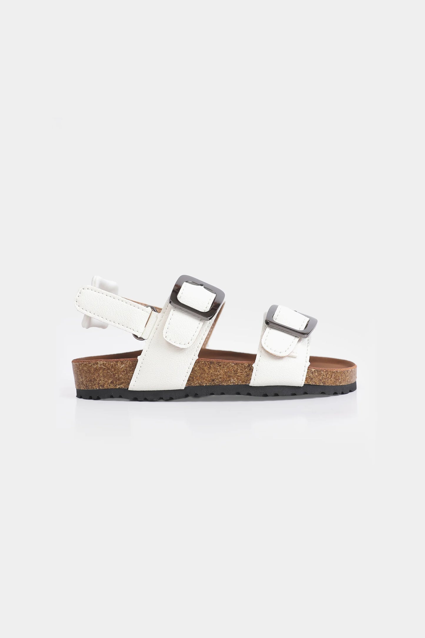 Buckle-Strapped Sandals - Cougar Clothing
