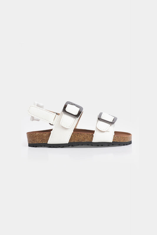 Buckle-Strapped Sandals - Cougar Clothing