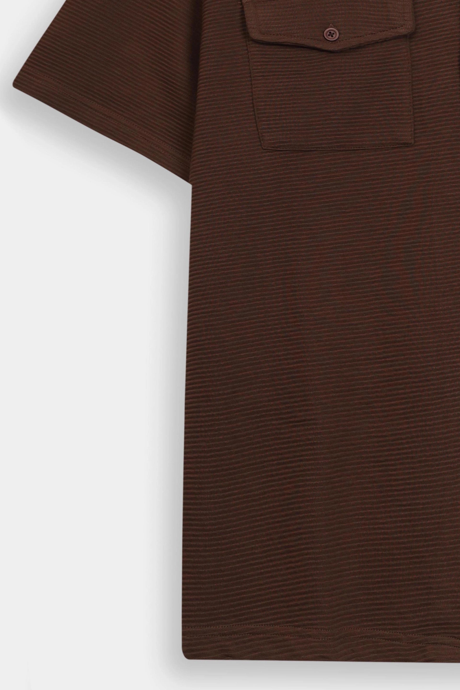 Pleated Jersey Shirt - Cougar Clothing