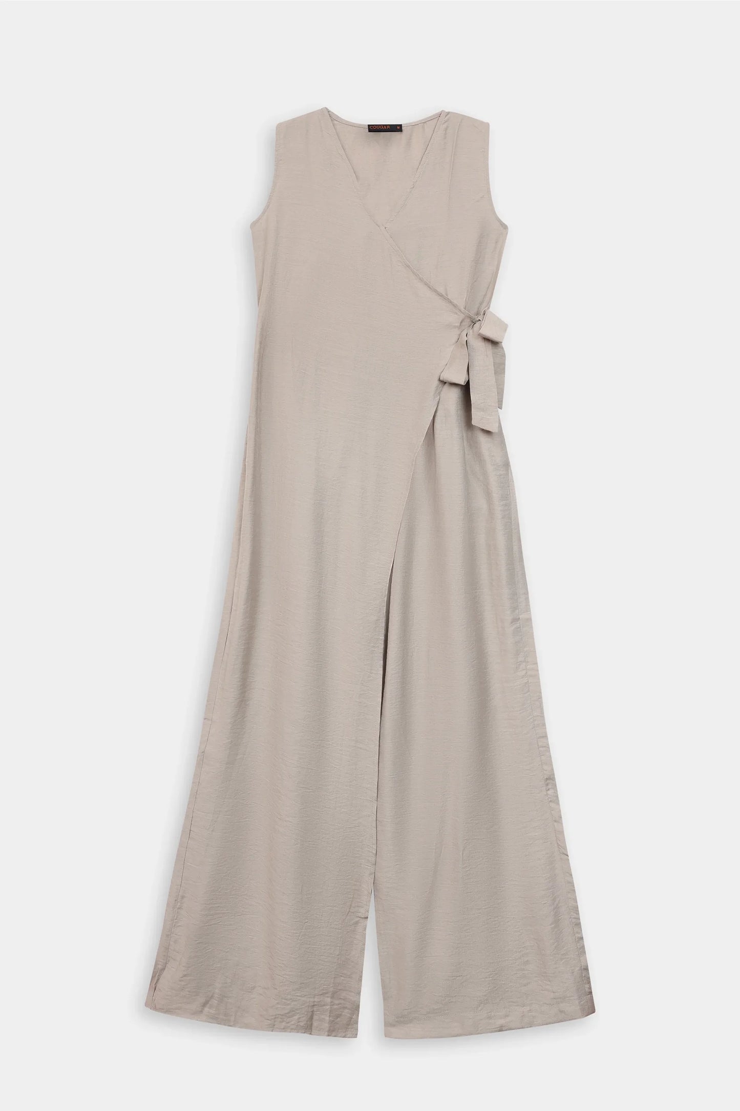 Wrap Front Jumpsuit - Cougar Clothing