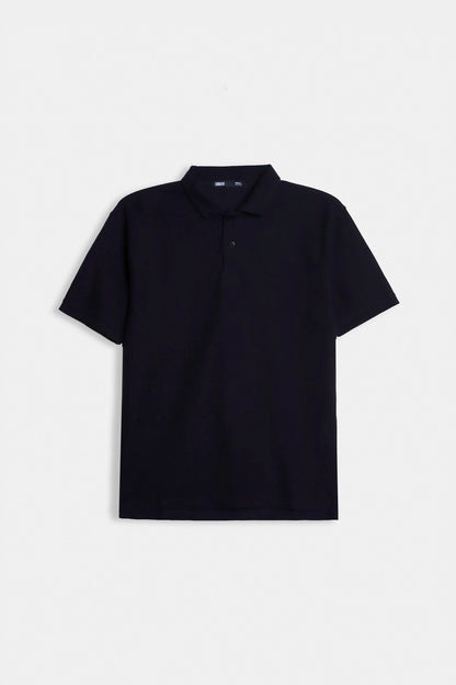 Textured Knit Polo - Cougar Clothing