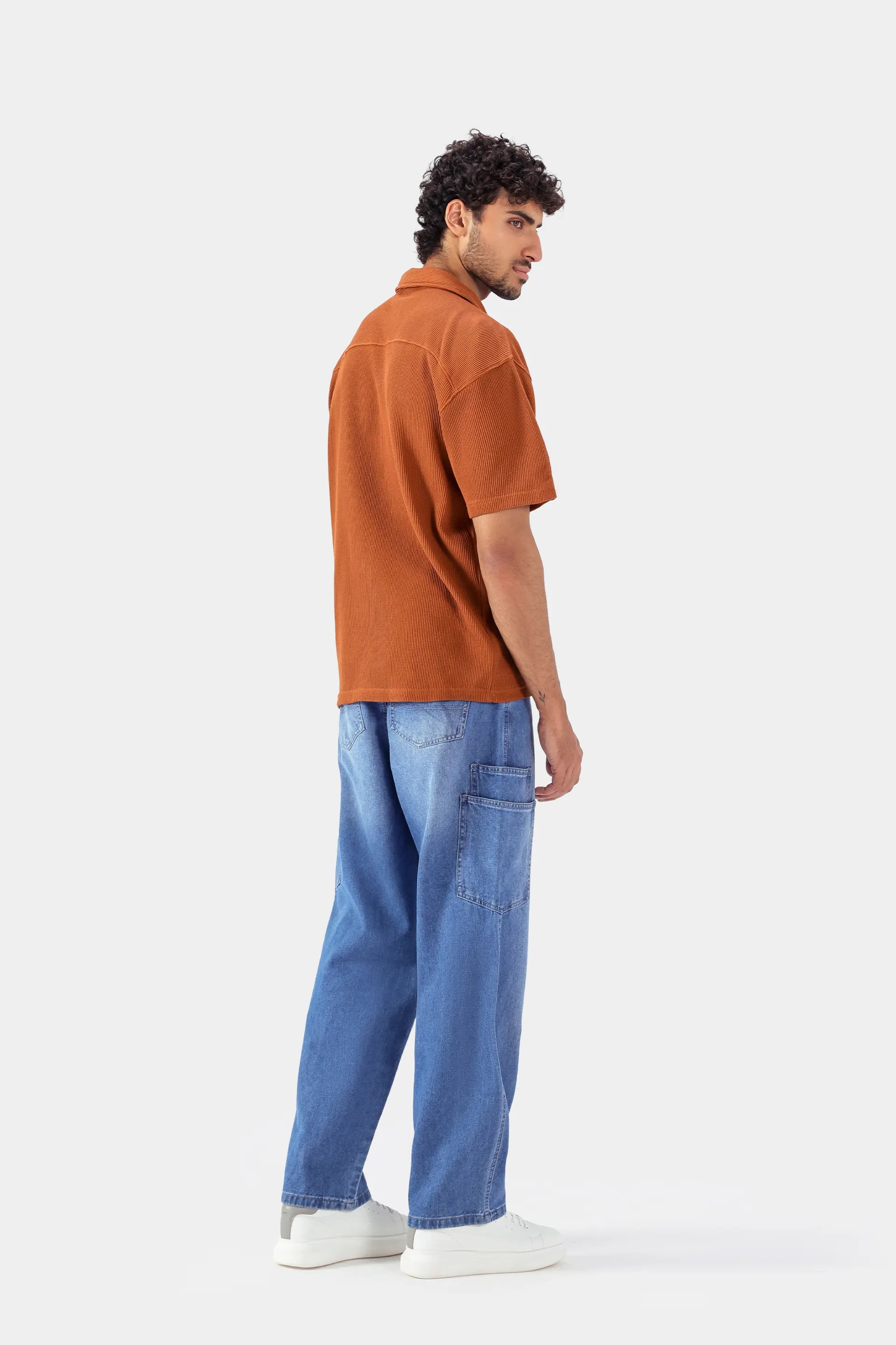 Relaxed Waffle Shirt - Cougar Clothing