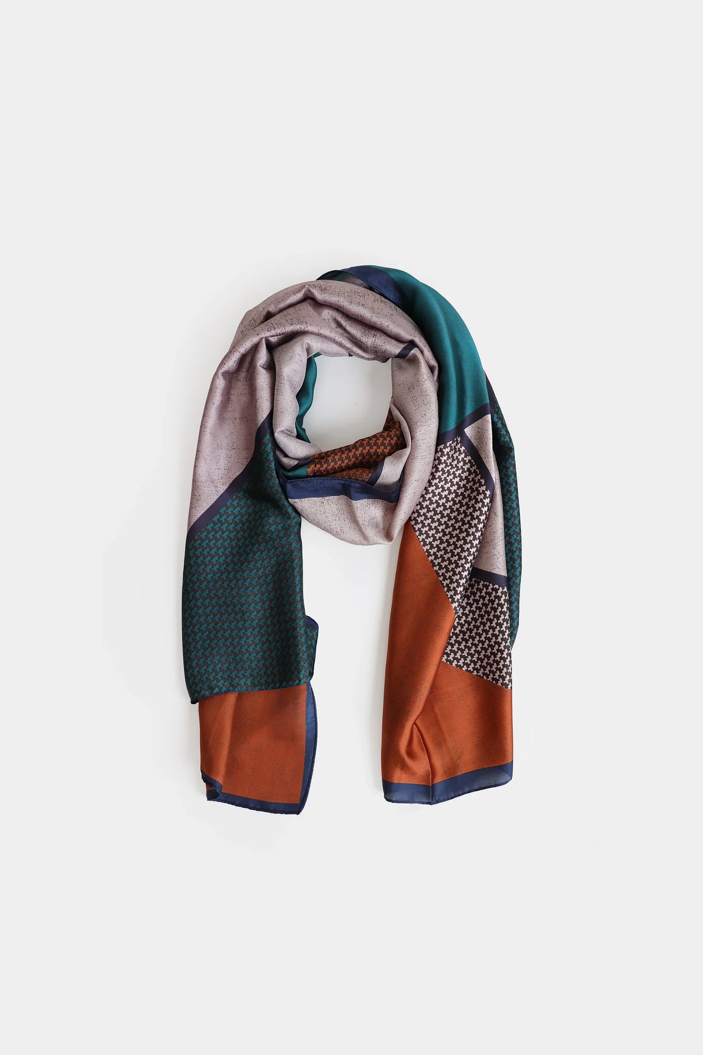 Printed Silk Scarf - Cougar Clothing