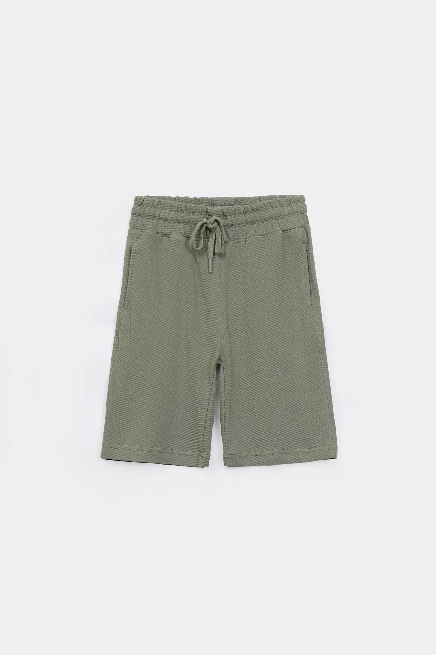 Ottoman-Knit Shorts - Cougar Clothing