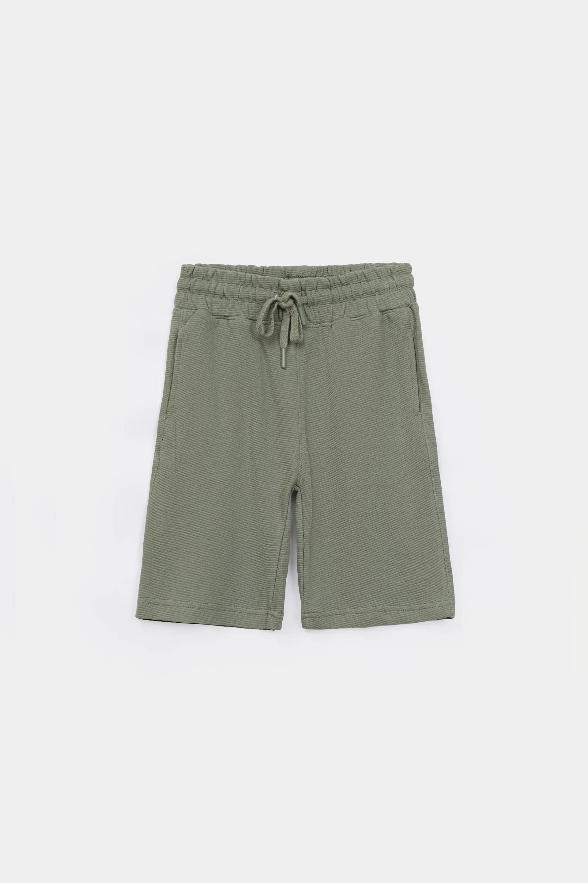 Ottoman-Knit Shorts - Cougar Clothing