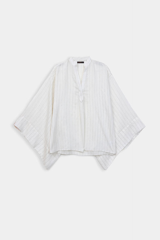 Pin Striped Kimono - Cougar Clothing
