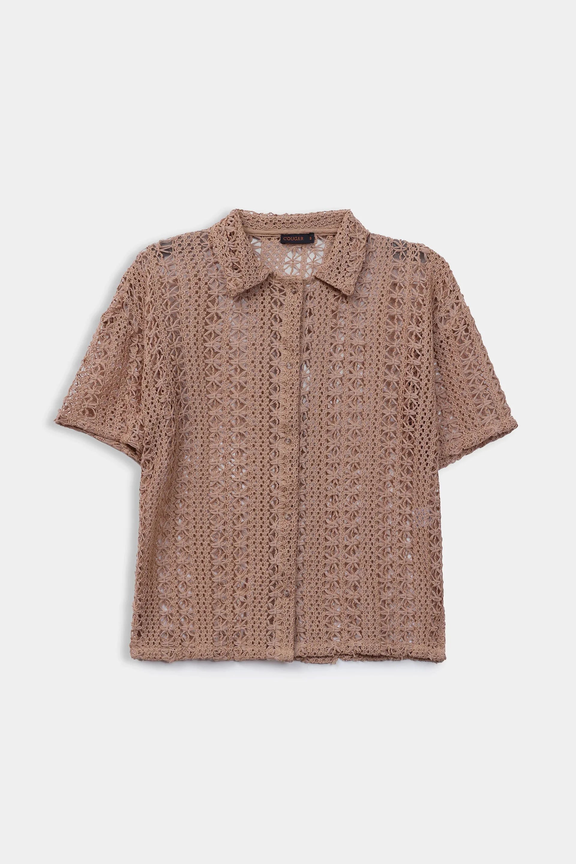 Textured Net Shirt - Cougar Clothing