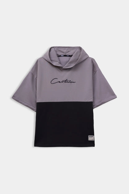 Oversized Hooded T-Shirt - Cougar Clothing