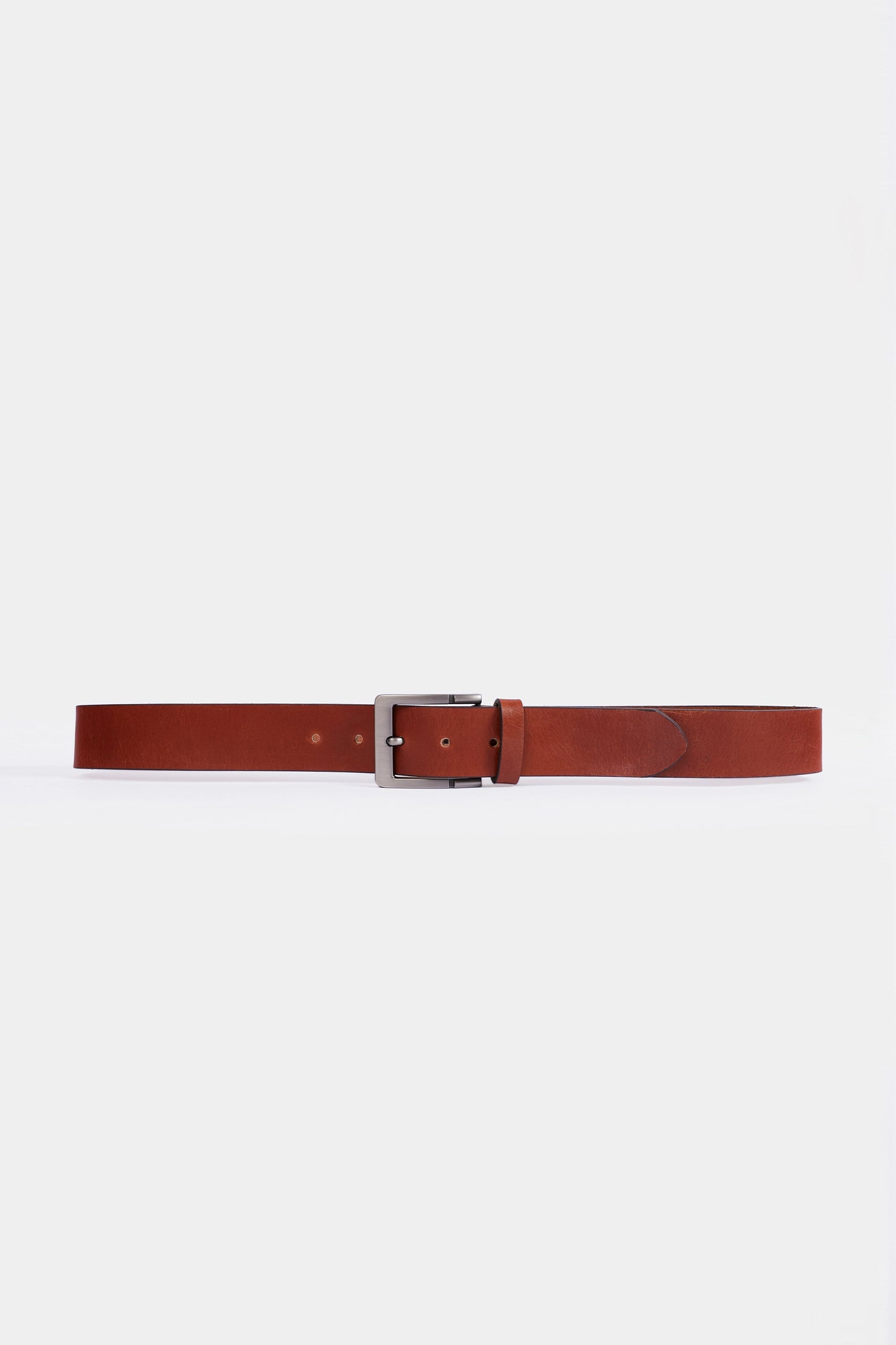 Tan Leather Belt - Cougar Clothing