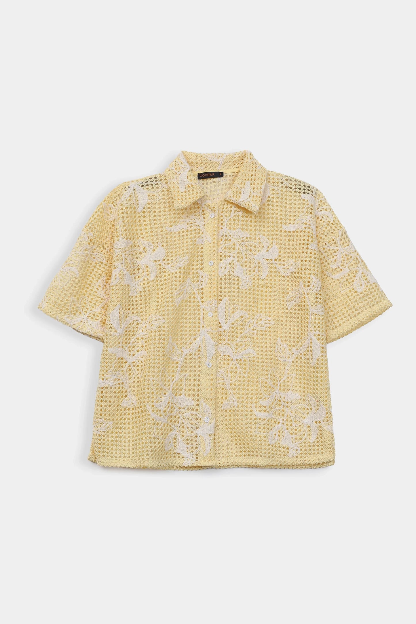Textured Net Shirt - Cougar Clothing