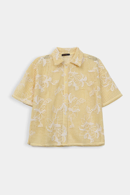 Textured Net Shirt - Cougar Clothing
