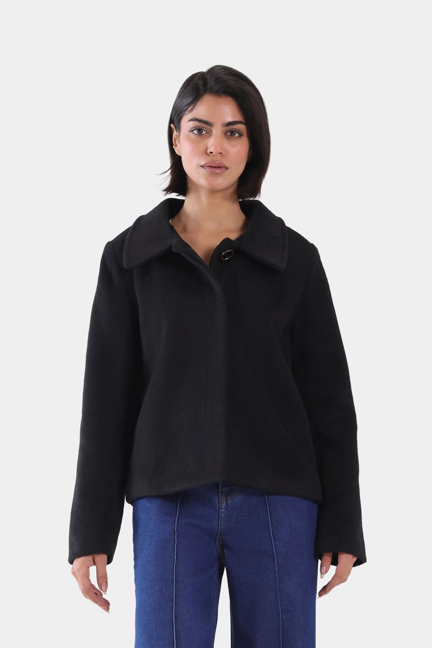 Tweed Button-Down Jacket - Cougar Clothing