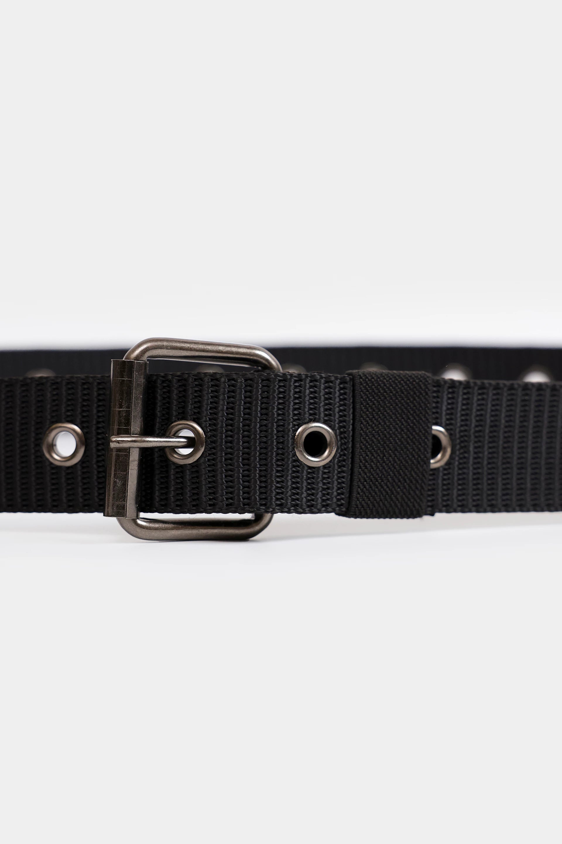 Webbing Belt With Metal Eyelets - Cougar Clothing