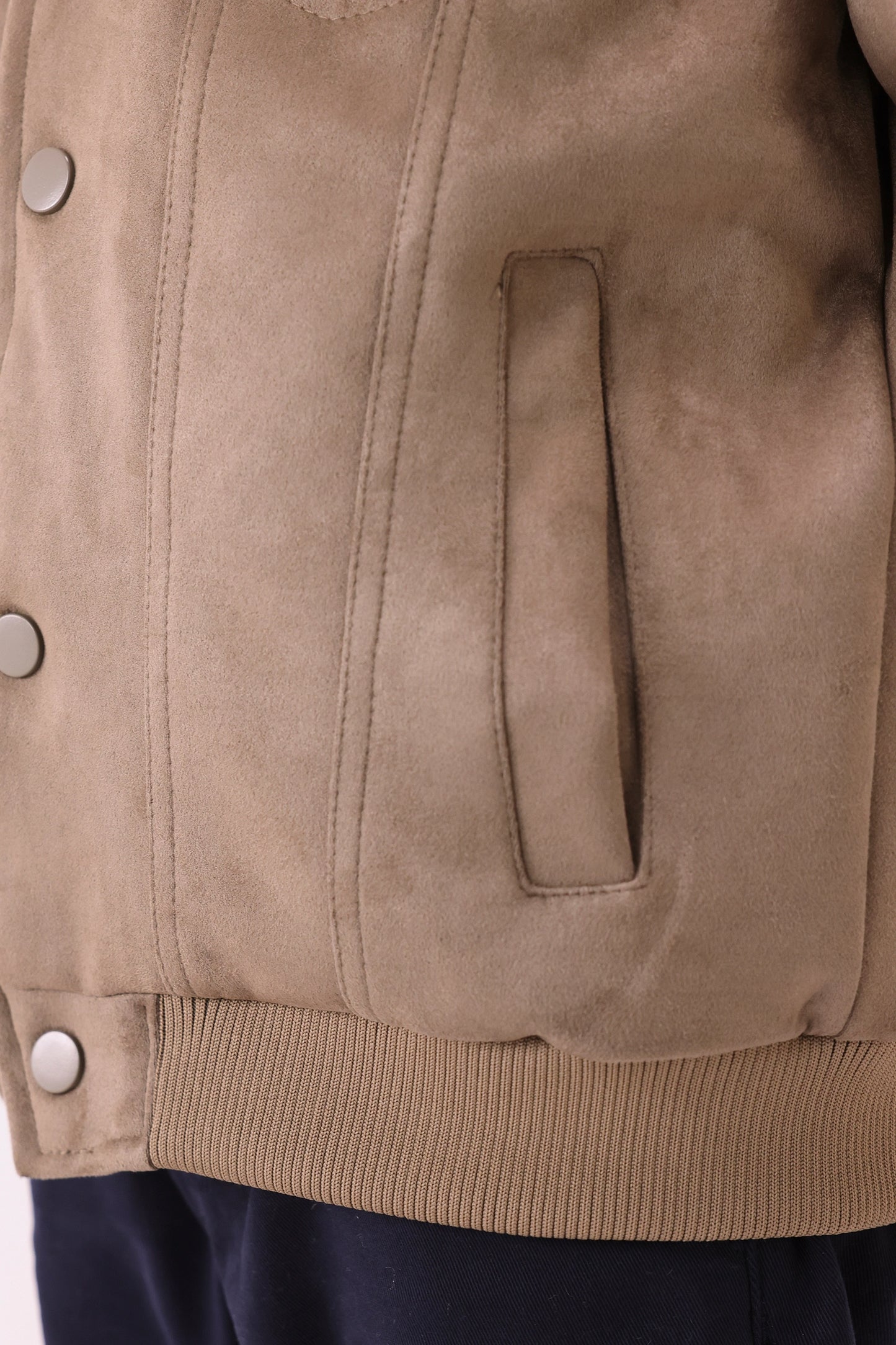 Faux Suede Jacket - Cougar Clothing